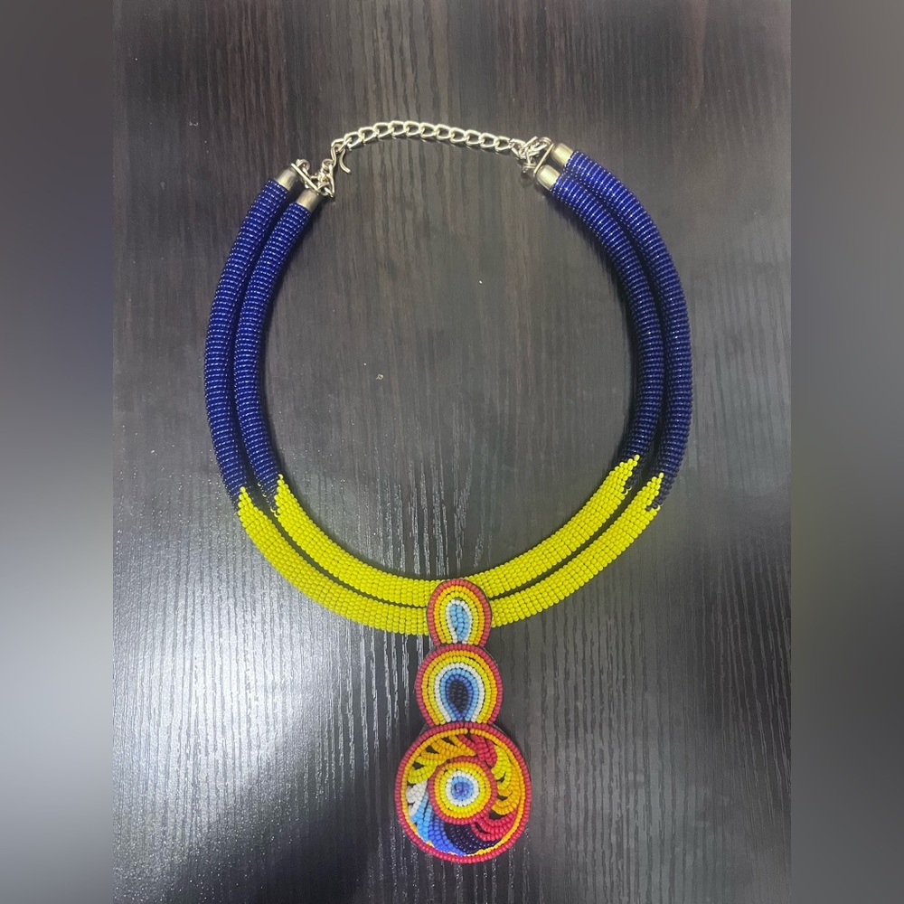 Sassy Jones vintage beaded necklace